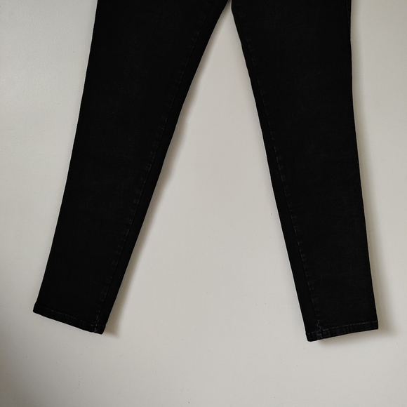 Sezane Perfect Slim Jeans Organic Cotton Black Size 30 - Picture 11 of 16